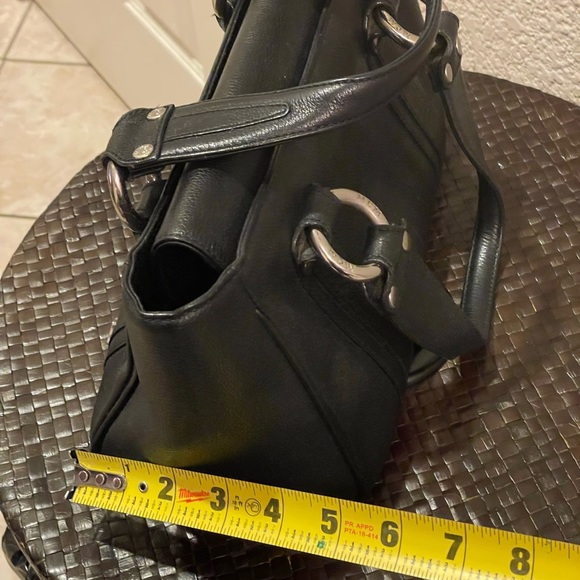 Authentic MCM Handbag with silver hardware studs - Picture 5 of 11